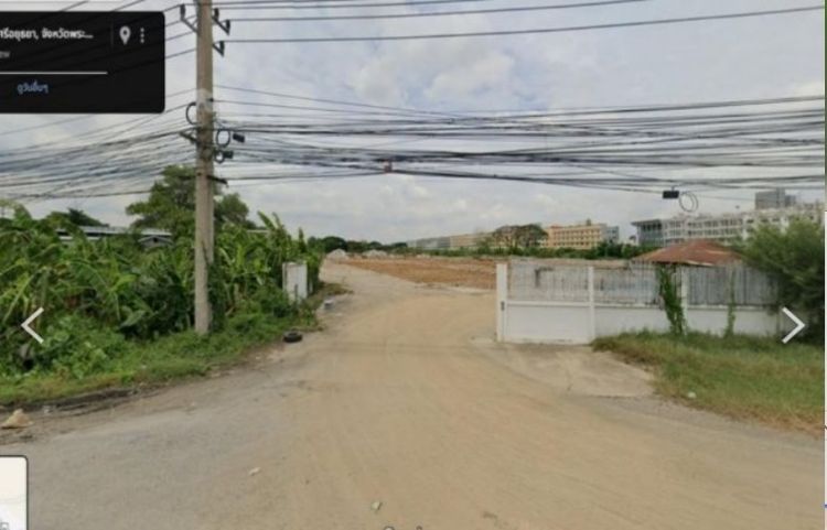 ขายที่ดินแปลงใหญ่ ทำเลดี ติดถนนทางหลวงสายเอเชีย หมายเลข 32 คลองสวนพลู-อยุธยา