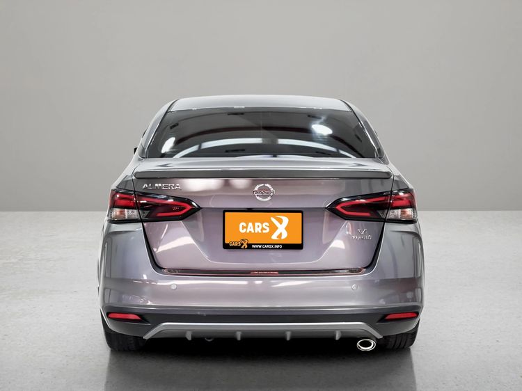 Nissan Almera 2020 1.0 V Sedan เบนซิน ไม่ติดแก๊ส เกียร์อัตโนมัติ เทา รูปที่ 3