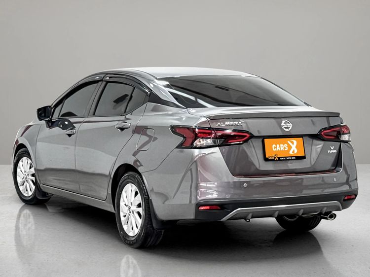 Nissan Almera 2020 1.0 V Sedan เบนซิน ไม่ติดแก๊ส เกียร์อัตโนมัติ เทา รูปที่ 4