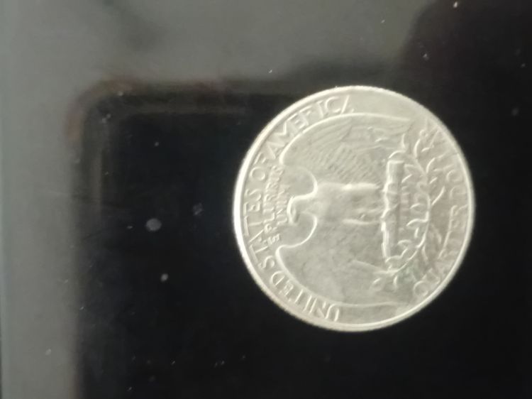 เหรียญ quarter   dollar 1988 รูปที่ 3