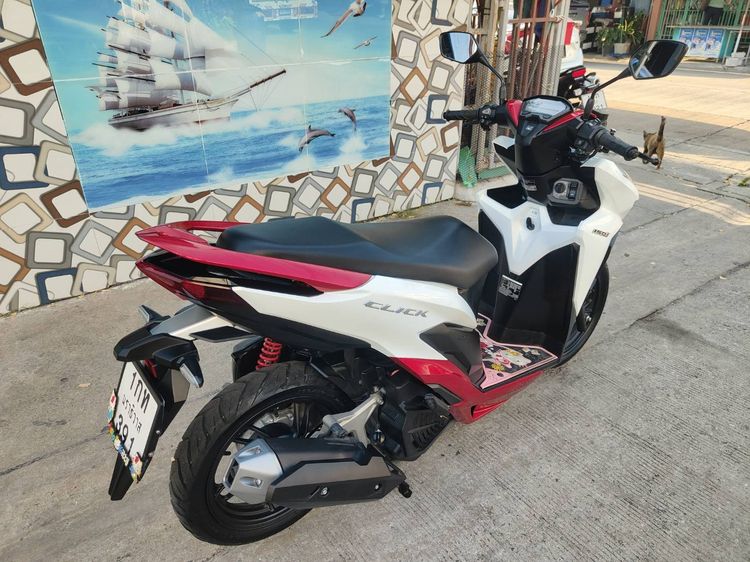 🛵ยังไงก็ขาย CLICK150 i ปี 64 เครื่องดี สีสวย สตาร์ทมือ กุญแจรีโมท เล่มชุดโอนครบ+เปลี่ยนถ่ายน้ำมันเครื่องฟรี ส่งฟรี30 ก.ม รูปที่ 7