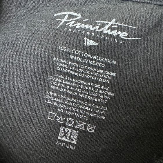 เสื้อยืด Primitive​ Size XL รูปที่ 5
