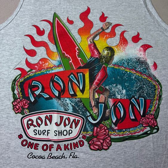 เสื้อยืด Ron Jon 90s สภาพใหม่มาก Size XL​ รูปที่ 3
