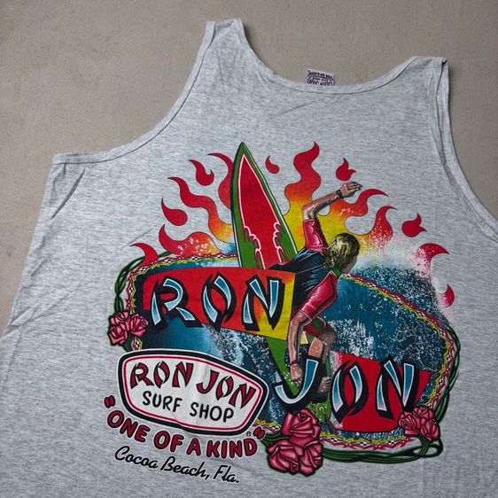 เสื้อยืด Ron Jon 90s สภาพใหม่มาก Size XL​ รูปที่ 2