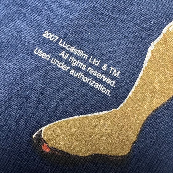 เสื้อยืด Star​ Wars​ งานปี 2007 สภาพใหม่มาก Size S  รูปที่ 5