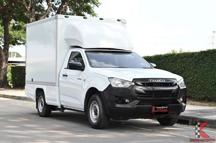Isuzu D-MAX 2021 1.9 B Pickup ดีเซล ไม่ติดแก๊ส เกียร์ธรรมดา ขาว