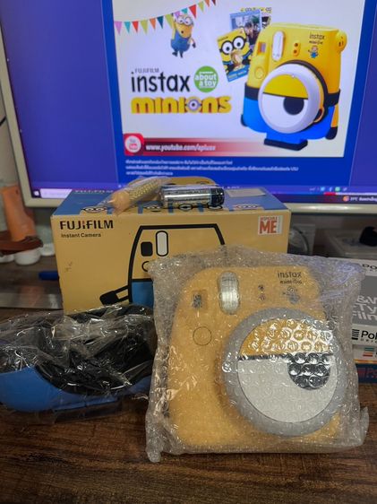 Fujifilm Instax Mini 8 Minion Limited Edition อุปกรณ์ Fullset ไม่เคยผ่านการใช้งาน 