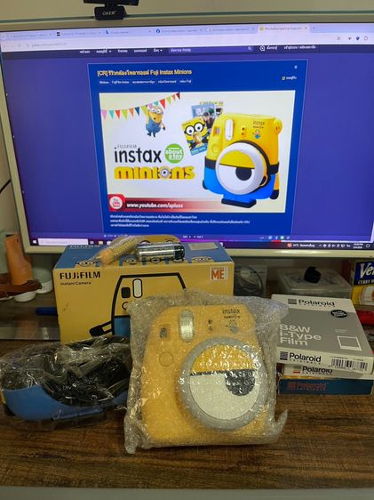 Fujifilm Instax Mini 8 Minion Limited Edition อุปกรณ์ Fullset ไม่เคยผ่านการใช้งาน  รูปที่ 2