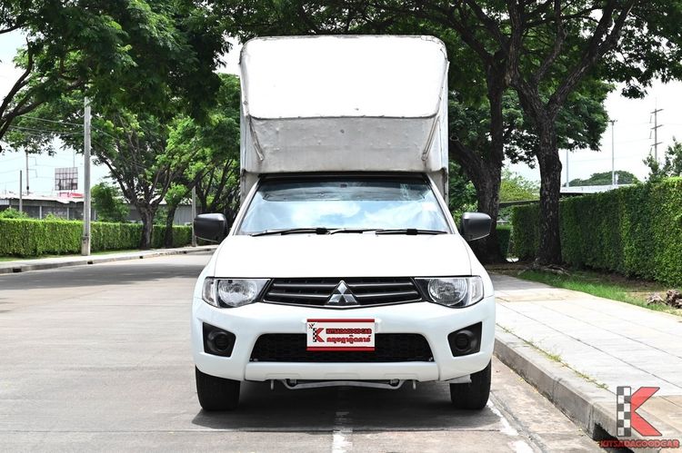 Mitsubishi Triton 2011 2.4 GL Pickup เบนซิน LPG เกียร์ธรรมดา ขาว รูปที่ 2