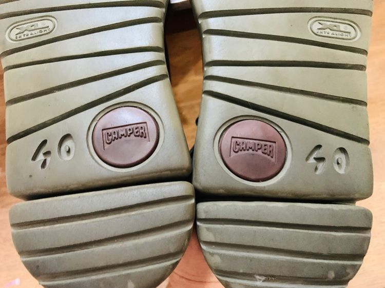 รองเท้า CAMPER แท้ 💯 เบอร์ 40.5 cm 26 คนเท้า 25.5-26.5 cm ใส่ได้ครับ สภาพดีมาก พื้นเต็ม หนังนิ่มมาก ทรงสวย หายากน่าสะลมครับ รูปที่ 7