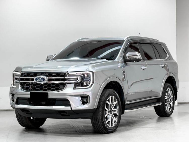 Ford Everest 2023 2.0 Titanium Plus 4WD Utility-car ดีเซล เกียร์อัตโนมัติ บรอนซ์เงิน