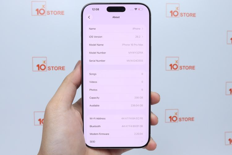 iPhone 16 Pro Max 256GB - ID26020003 รูปที่ 10