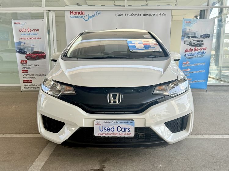 Honda Jazz 2015 1.5 S i-VTEC Sedan เบนซิน ไม่ติดแก๊ส เกียร์อัตโนมัติ ขาว รูปที่ 2