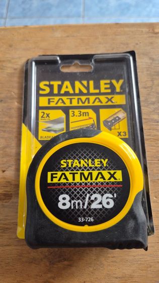 ตลับเมตรสแตนเล่ย์ ยาว 8 ม. ของใหม่มือหนึ่ง รูปที่ 2