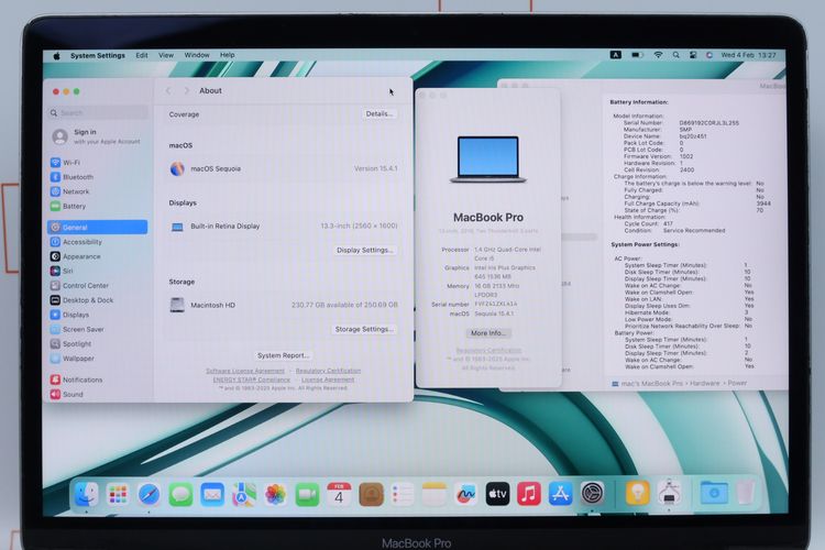 MacBook Pro Core i5 2019 13" 16.256GB - ID26020029 รูปที่ 4