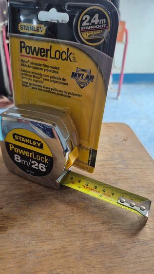 ตลับเมตรสแตนลีย์ยาว 8 ม. ของใหม่มือหนึ่ง