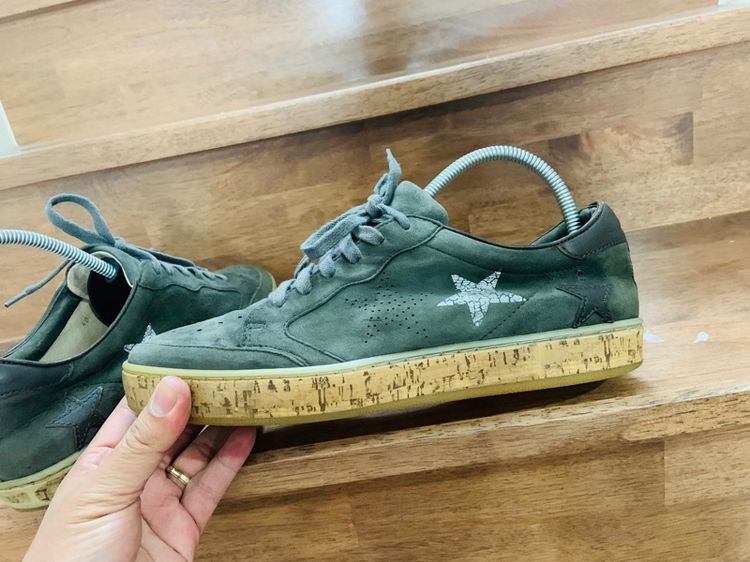 รองเท้า made in ITALY แท้ 💯 เบอร์ 40 cm 26 คนเท้า 25.5-26.5 cm ใส่ได้ครับ สภาพดีมาก พื้นเต็ม ดีเทลสวยหนังนิ่มมาก ทรงสวย หายากน่าสะลมครับ รูปที่ 3