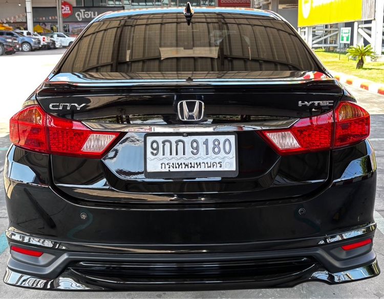 Honda City 2019 1.5 V Plus i-VTEC Sedan เบนซิน ไม่ติดแก๊ส เกียร์อัตโนมัติ ดำ รูปที่ 4