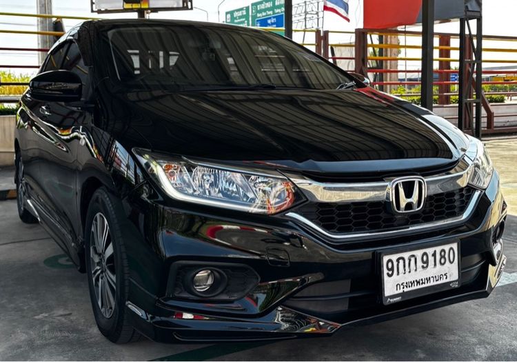 รถ Honda City 1.5 V Plus i-VTEC สี ดำ