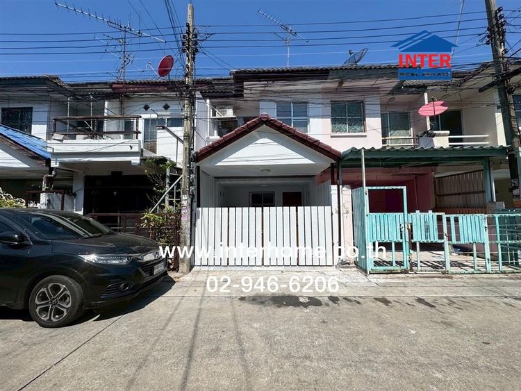 ทาวน์เฮ้าส์ 2 ชั้น 16 ตร.ว. หมู่บ้านร็อค การ์เด้นโฮม2 ซอยวัชรพล3 ถนนวัชรพล ถนนวัชรพล3 เขตสายไหม กรุงเทพมหานคร