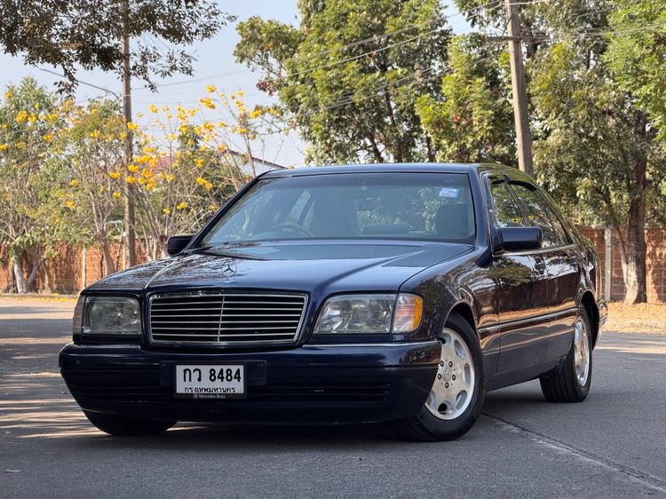 Mercedes-Benz S-Class 1997 S280 Sedan เบนซิน LPG เกียร์อัตโนมัติ น้ำเงิน รูปที่ 4