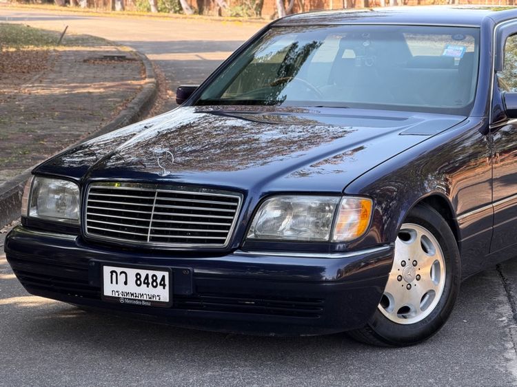 Mercedes-Benz S-Class 1997 S280 Sedan เบนซิน LPG เกียร์อัตโนมัติ น้ำเงิน รูปที่ 3