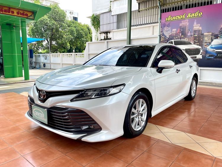 Toyota Camry 2019 2.0 G Sedan เบนซิน ไม่ติดแก๊ส เกียร์อัตโนมัติ ขาว รูปที่ 2