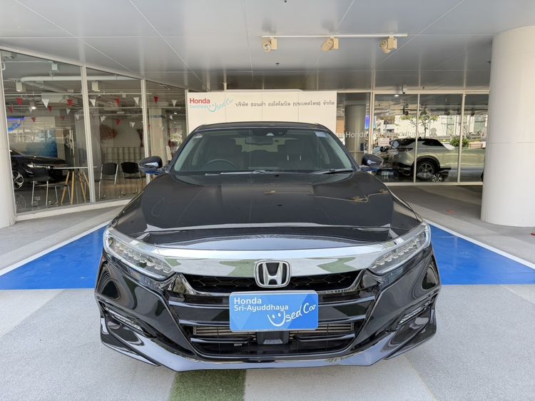 Honda Accord 2022 1.5 Turbo EL Sedan เบนซิน ไม่ติดแก๊ส เกียร์อัตโนมัติ ดำ รูปที่ 2