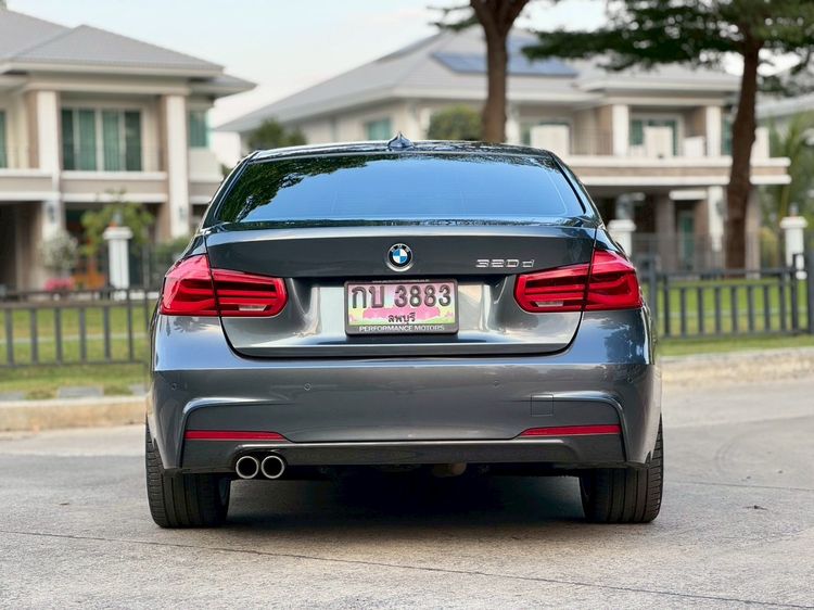 BMW Series 3 2019 320d Sedan ดีเซล ไม่ติดแก๊ส เกียร์อัตโนมัติ เทา รูปที่ 4