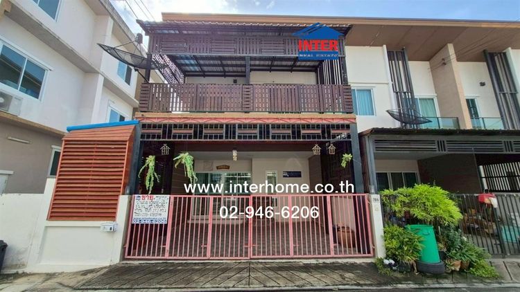 ทาวน์โฮม 2 ชั้น 27.2 ตร.ว. หมู่บ้านเดอะ เวอร์ติเคิล ลำลูกกา คลอง 4 ถนนรังสิต-นครนายก ถนนโชติเวช ลำลูกกา ปทุมธานี