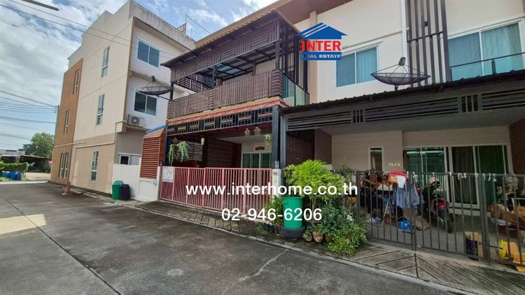 ทาวน์โฮม 2 ชั้น 27.2 ตร.ว. หมู่บ้านเดอะ เวอร์ติเคิล ลำลูกกา คลอง 4 ถนนรังสิต-นครนายก ถนนโชติเวช ลำลูกกา ปทุมธานี รูปที่ 4