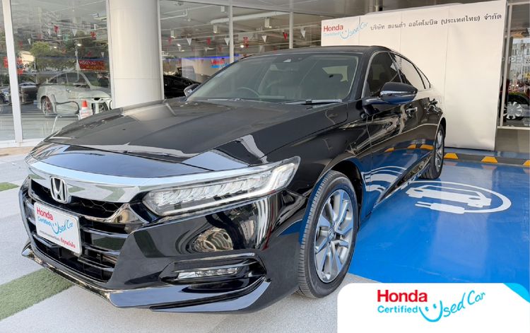 Honda Accord 2022 1.5 Turbo EL Sedan เบนซิน ไม่ติดแก๊ส เกียร์อัตโนมัติ ดำ