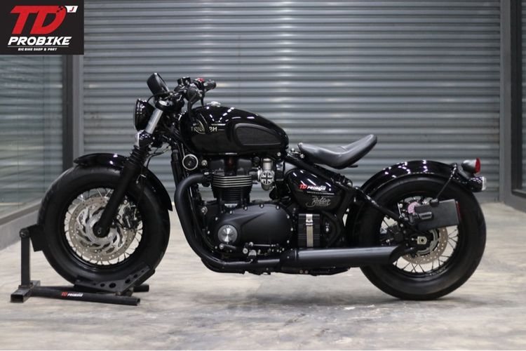 ขายTriumph Bobber Black ปี2018 วิ่งน้อย ราคาเร้าใจ รูปที่ 3