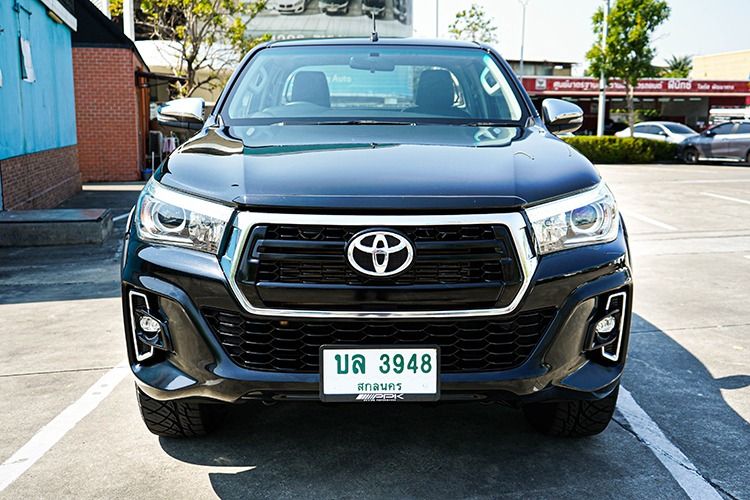 Toyota Hilux Revo 2018 2.4 Prerunner E Plus Pickup ดีเซล เกียร์ธรรมดา ดำ รูปที่ 3