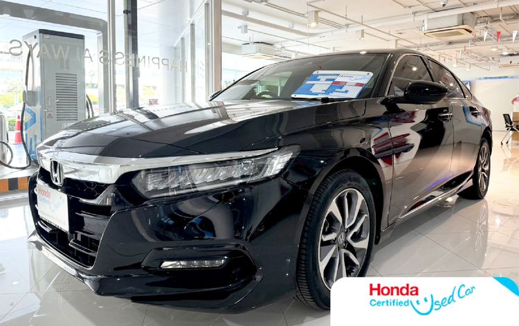 Honda Accord 2022 1.5 Turbo EL Sedan เบนซิน ไม่ติดแก๊ส เกียร์อัตโนมัติ ดำ
