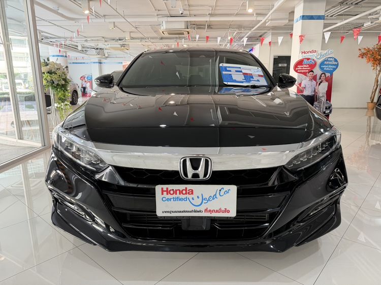 Honda Accord 2022 1.5 Turbo EL Sedan เบนซิน ไม่ติดแก๊ส เกียร์อัตโนมัติ ดำ รูปที่ 2