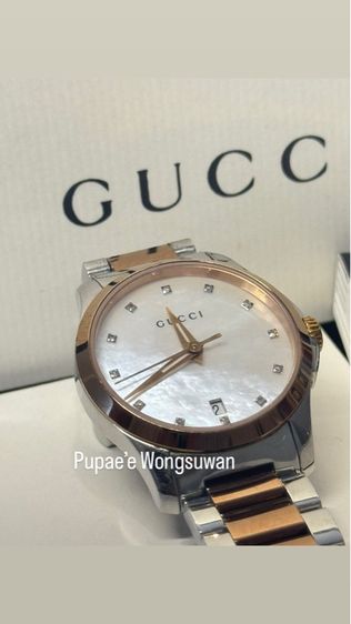 โรสโกลด์ นาฬิกา GUCCI
