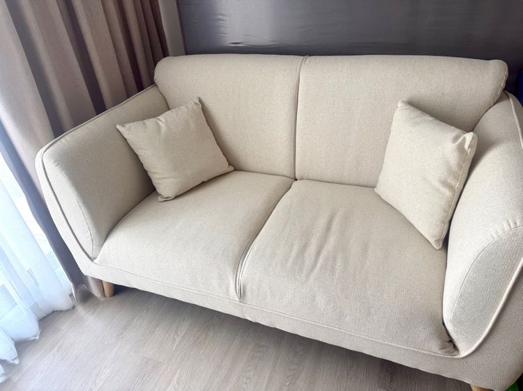 เนื้อ ผ้า 2 ที่นั่ง โซฟาใหม่ ของ SB concept