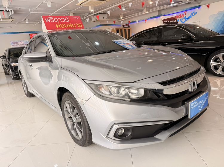 Honda Civic 2019 1.8 EL i-VTEC Sedan เบนซิน ไม่ติดแก๊ส เกียร์อัตโนมัติ เงิน รูปที่ 3