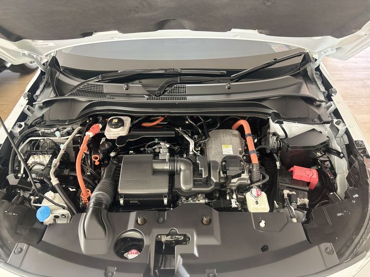Honda HR-V 2021 1.5 EL e:HEV Utility-car ไฮบริด ไม่ติดแก๊ส เกียร์อัตโนมัติ ขาว รูปที่ 4