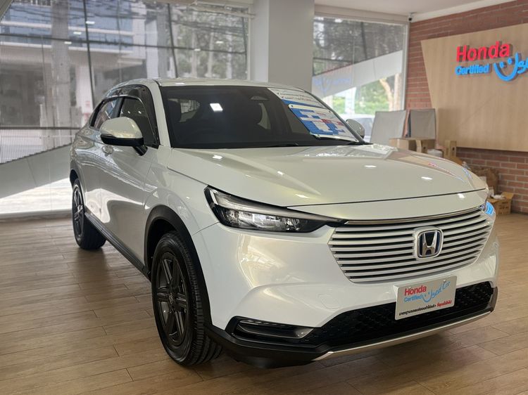 Honda HR-V 2021 1.5 EL e:HEV Utility-car ไฮบริด ไม่ติดแก๊ส เกียร์อัตโนมัติ ขาว รูปที่ 3
