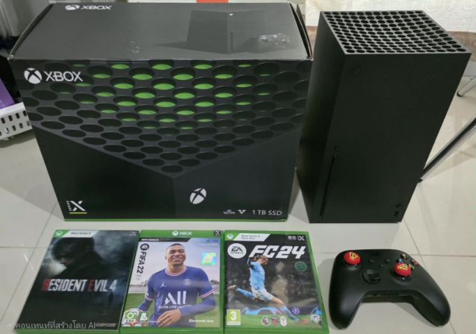 เครื่องเกมส์ Xbox Xbox Serise X เชื่อมต่อไร้สายได้ XBOX SERIE X SSD 1TB