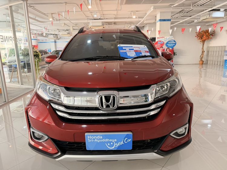 Honda BR-V 2020 1.5 V Utility-car เบนซิน ไม่ติดแก๊ส เกียร์อัตโนมัติ แดง รูปที่ 2