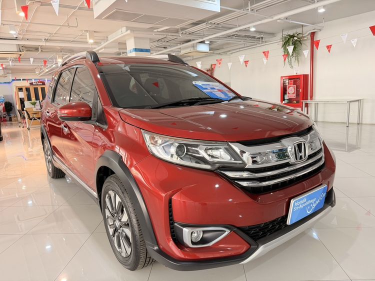 Honda BR-V 2020 1.5 V Utility-car เบนซิน ไม่ติดแก๊ส เกียร์อัตโนมัติ แดง รูปที่ 3