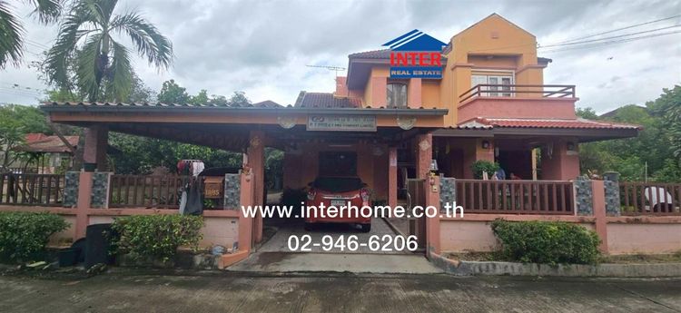 บ้านเดี่ยว 2 ชั้น 116 ตร.ว. หมู่บ้านพนาสนธิ์ การ์เด้นโฮม 2 ซอยเลียบวารี79 ถนนสุวินทวงศ์ ถนนเลียบวารี เขตหนองจอก กรุงเทพมหานคร รูปที่ 2