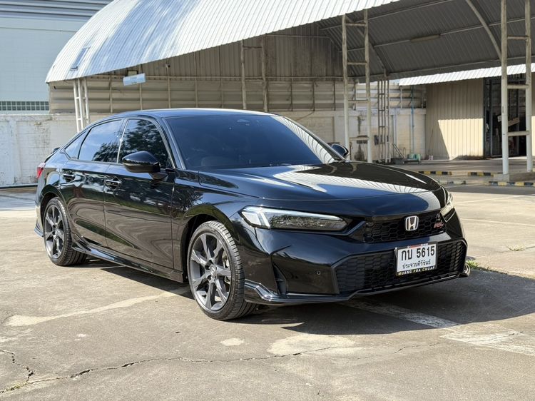 Honda Civic 2025 2.0 eHEV RS Sedan ไฮบริด ไม่ติดแก๊ส เกียร์อัตโนมัติ ดำ รูปที่ 3