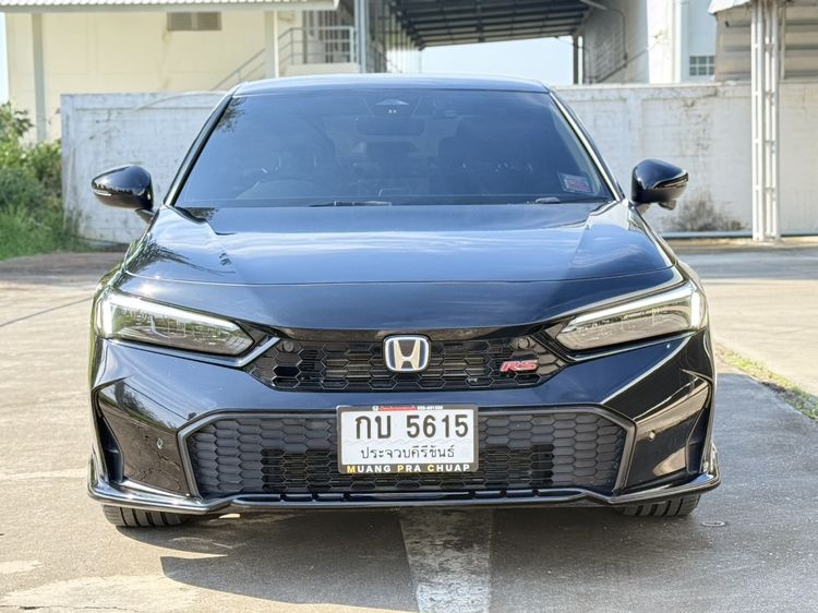 Honda Civic 2025 2.0 eHEV RS Sedan ไฮบริด ไม่ติดแก๊ส เกียร์อัตโนมัติ ดำ รูปที่ 2