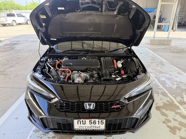 Honda Civic 2025 2.0 eHEV RS Sedan ไฮบริด ไม่ติดแก๊ส เกียร์อัตโนมัติ ดำ รูปที่ 4