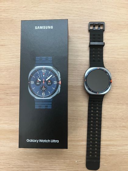 น้ำเงิน ไทเทเนียม ขาย Galaxy Watch Ultra ปี 2025 มือสอง สภาพนางฟ้า