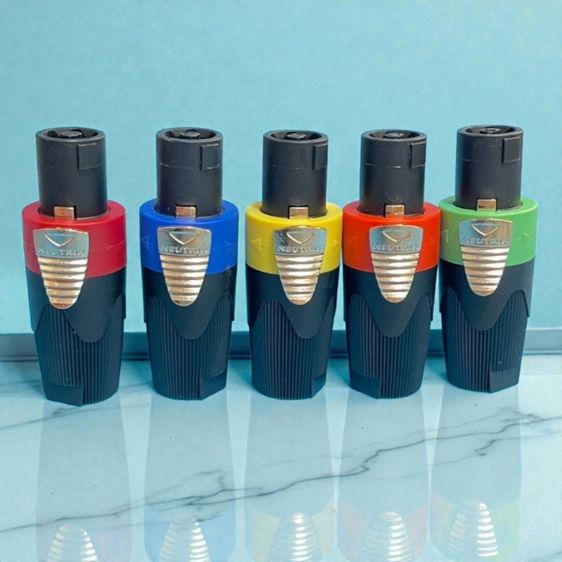 แพ็ค 10ตัว สเปคคอนลําโพง สเปคคอน ตัวผู้ Speakon Male สเปคค่อนลำโพง แจ็คสเปคคอน สเปคคอนตู้ลำโพง รูปที่ 2